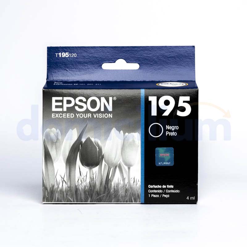 Tinta Epson T-195120 Negro XP-101/201