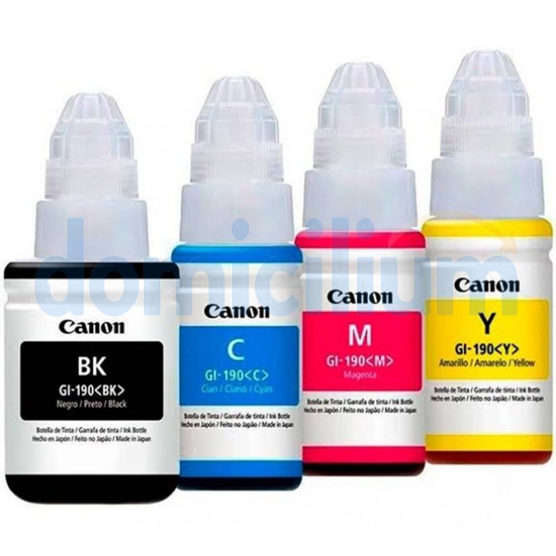 Canon Botella de tinta GI-190 - Domicilium Costa Rica